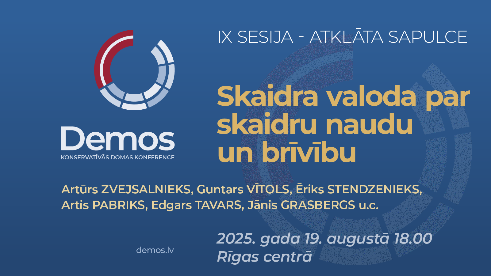 IX - Skaidra valoda par skaidru naudu un brīvību